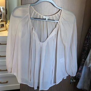 Joie sheer blouse